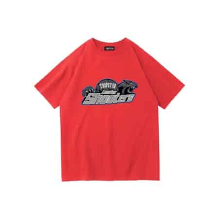 Trapstar Shooters Red-Grey T shirt