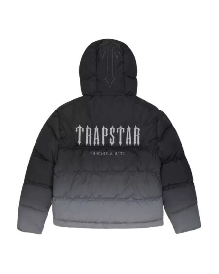 Trapstar Decoded 2.0 Hooded Padded Jacket Black