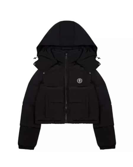 Trapstar Women’s Irongate Hooded Jacket - Black