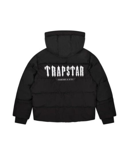 TRAPSTAR DECODED PUFFER JACKET (FW23) BLACK