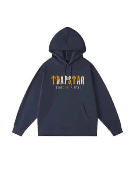 Trapstar Decoded Hoodie Golden Black