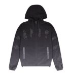 Trapstar Irongate Quilted Windbreaker Black Gradient