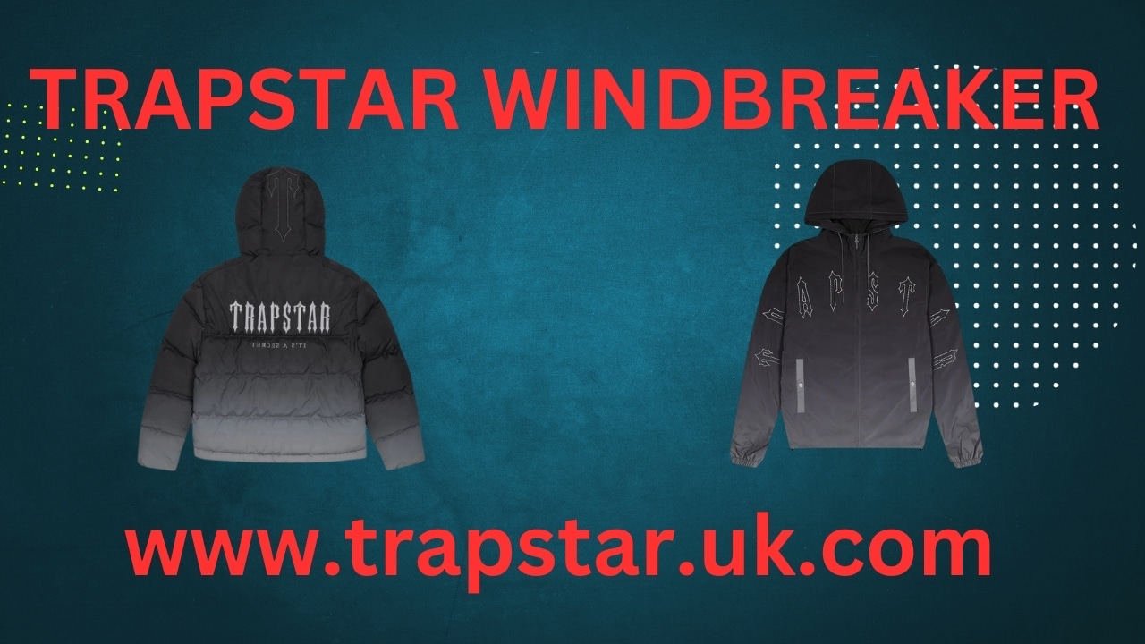 trapstar windbreaker black