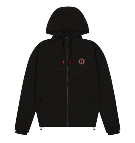 Trapstar Irongate T Windbreaker in Black/Red