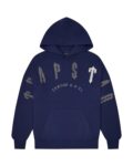 TRAPSTAR IRONGATE ARCH CHENILLE 2.0 HOODIE – YELLOW/GREY