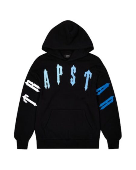 TRAPSTAR IRONGATE ARCH CHENILLE 2.0 TRACKSUIT – BLACK/RED