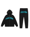 TRAPSTAR SCRIPT ZIP THROUGH HOODIE TRACKSUIT