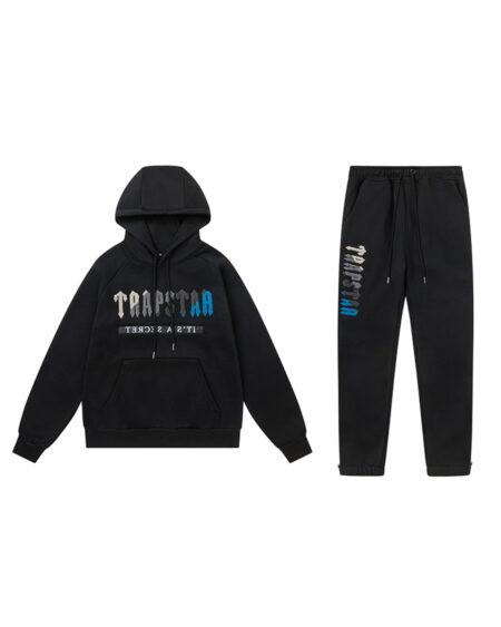 TRAPSTAR CHENILLE DECODED HOODED TRACKSUIT