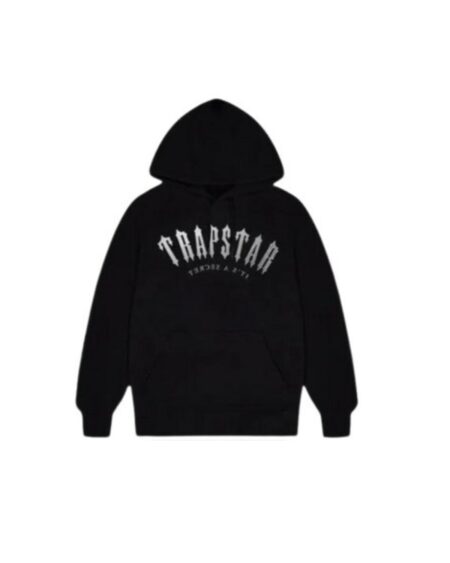 TRAPSTAR GRADIENT ARCH HOODIE – BLACK