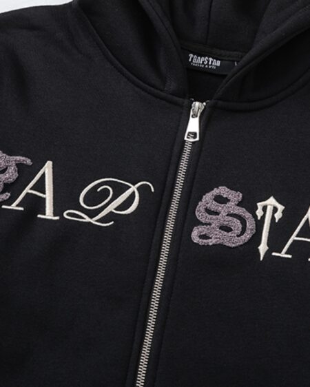 TRAPSTAR SCRIPT ZIP THROUGH HOODIE TRACKSUIT