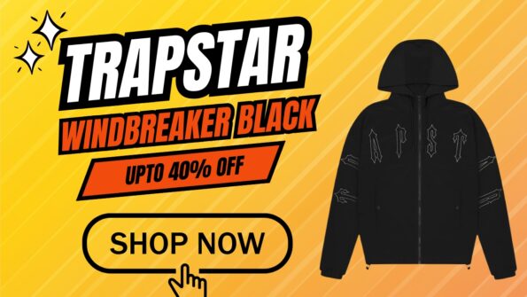 trapstar Windbreaker Black