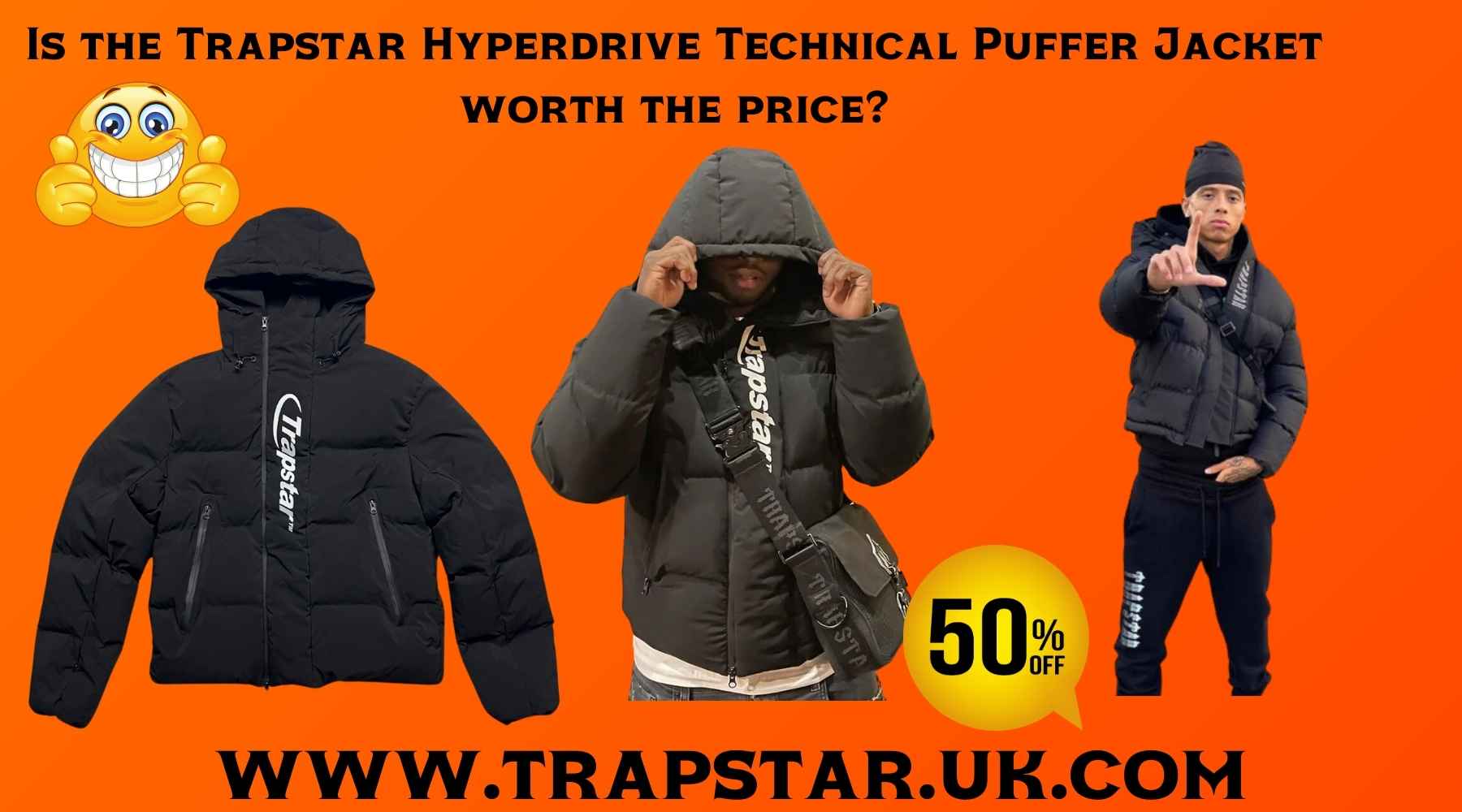 What makes the Trapstar Hyperdrive Technical Puffer Jacket different from other puffer jackets?