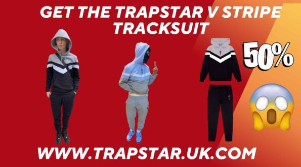 Get the Trapstar V Stripe Tracksuit