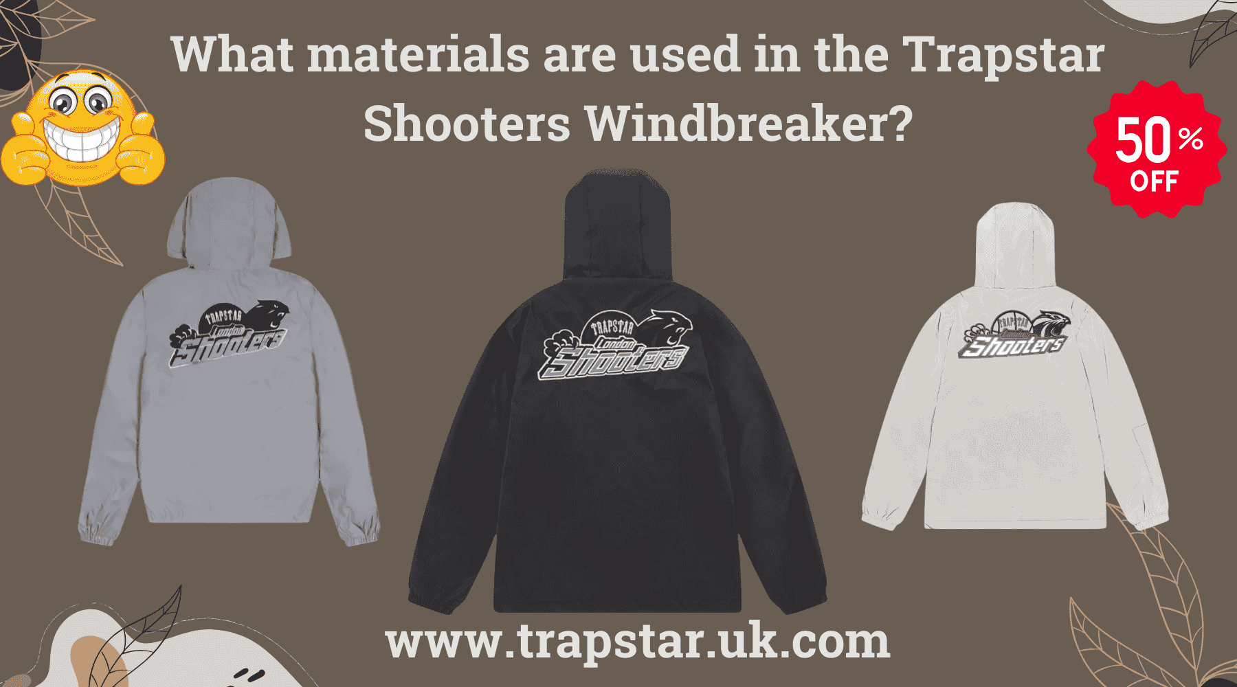 What Materials Are Used in the Trapstar Shooters Windbreaker?